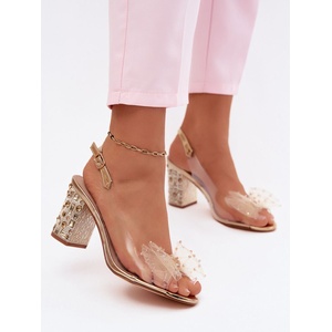 Step in style Дамски сандали с ток модел 229720 Step in style