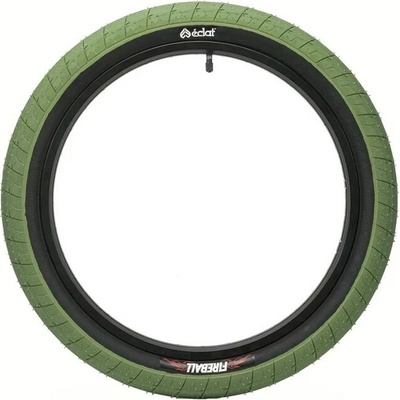 ECLAT Fireball BMX Tire 2.4 Army Green/Black ARMY GREEN/BK Vel.: 2.4in