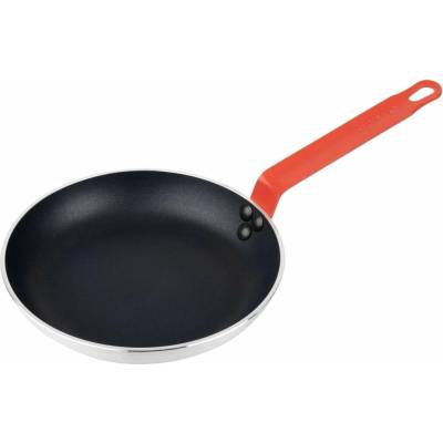 Gastrofans Hliníková nepřilnavá pánev Hygiplas s červenou rukojetí - Ø 24 cm