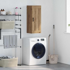 vidaXL Стенен шкаф Дъб 34, 5 x 34 x 90 см Инженерна дървесина (882440)
