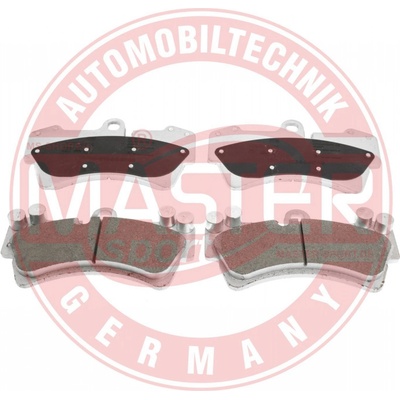 Sada brzdových platničiek kotúčovej brzdy MASTER-SPORT GERMANY 13046049932K-SET-MS