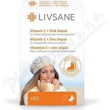 Aminolabs Livsane Vitamin C + Zinek vysoká dávka 60 ks