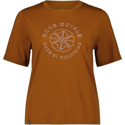 Mons Royale Icon Relaxed Tee WMNS Copper