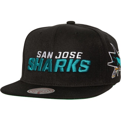 Mitchell & Ness San Jose Sharks NHL Triple Play Snapback Sharks