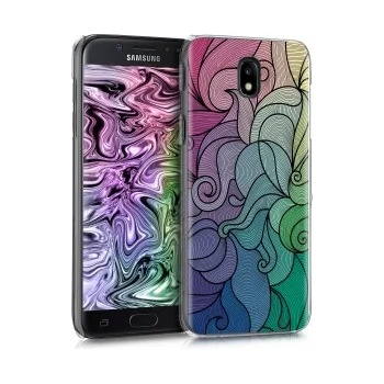 Image 1 of kwmobile Твърд калъф за Samsung Galaxy J5 (2017) - розов