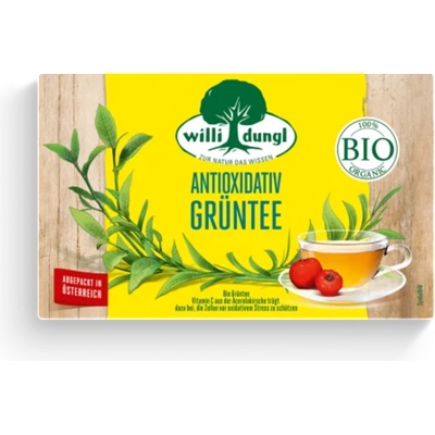Willi Dungl Антиоксидантен зелен чай - 35 г