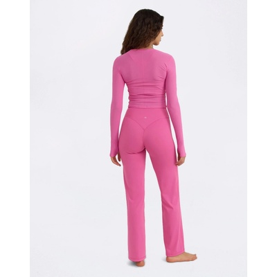 Organic Basics Active Mesh Long Sleeve Tee Pink