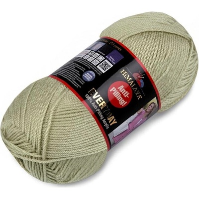 Pletací příze Everyday 100 g Varianta: 5 (70064) zelenkavá, Balení: 1 ks 49037/118699/227626