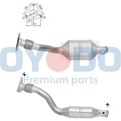 Oyodo Katalyzátor OYD 10N0059-OYO