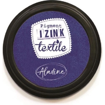 Aladine Izink textilní razítkovací polštářek tmavě modrý