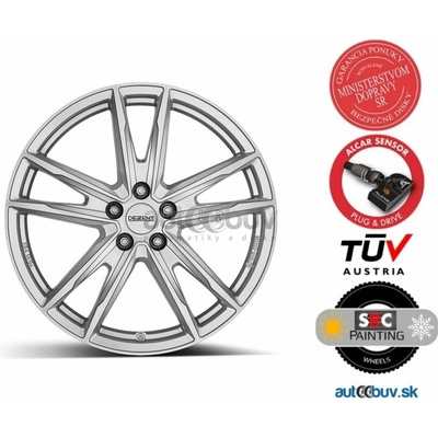 Dezent KF 7.5x19 5x108 ET47 silver