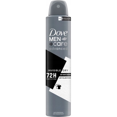 Dove Men+Care Advanced Invisible Dry 72h deo spray 200 ml