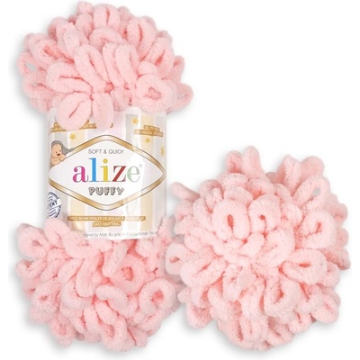 Alize Puffy 340 lososová