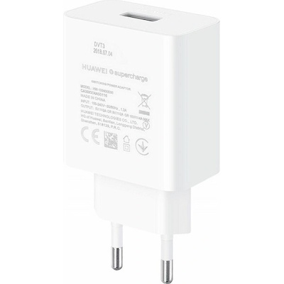 Huawei Захранване 40W с USB-A изход и технология за бързо зареждане (бял) - Huawei SuperCharge CP84 40W (HW-100400E00) (bulk)