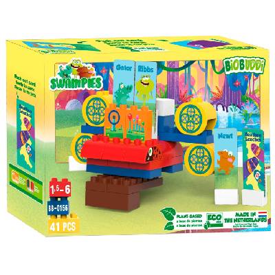 Конструктор BioBuddi Swampies - Речен космически кораб, 41 части (BB0156)