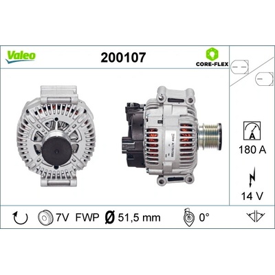 żtartér VALEO 200107