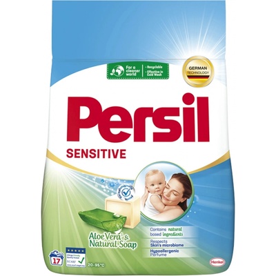 Persil prací prášek Sensitive pro citlivou pokožku 17 PD – Hledejceny.cz