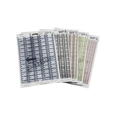 Viazací chrbát RENZ kovový (2/1") A4 priemer 9,5 mm čierny 100ks