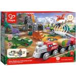Hape Дървен комплект с фигури Hape International - Динозаври, 61 части (H3795)