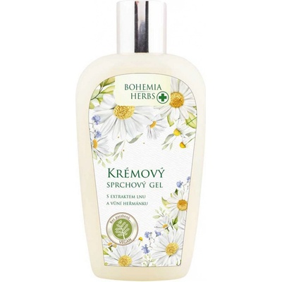 Bohemia Herbs sprchový gel s extraktem lnu a vůní heřmánku 250 ml
