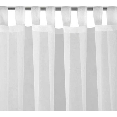 Záclona LUCY na pútkach biela 140x250cm