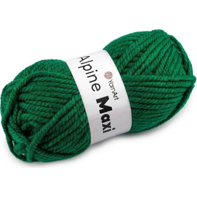 Pletací příze Alpine maxi 250 g Varianta: 11 (660) zelená, Balení: 1 ks 42067/79021/190037