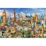 Educa - Puzzle Symbols of Europe MINI - 1 000 piese