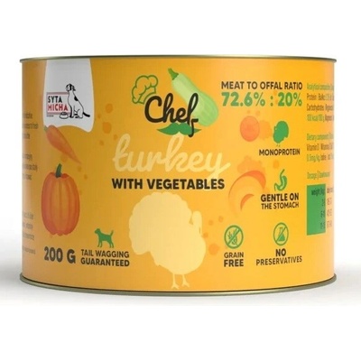 Syta Micha Chef Turkey with vegetables Mono 200 g