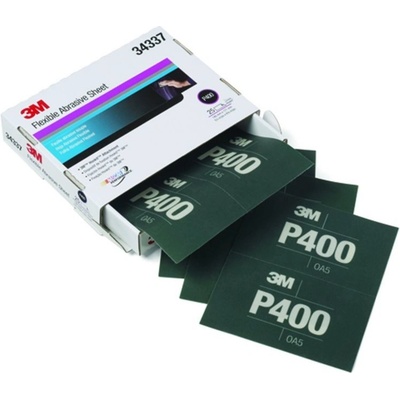 3M 34337 Flexibilný papier P400 s.z. 140x171 mm