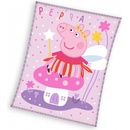 CARBOTEX Flísová deka PEPPA PIG