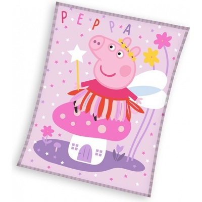 CARBOTEX Flísová deka PEPPA PIG