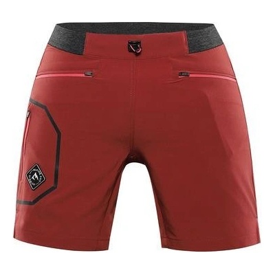Alpine Pro dámské outdoorové šortky ZAMBA chilli Červená