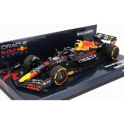 MINICHAMPS RED BULL F1 RB18 TEAM ORACLE RED BULL RACING N 11 WINNER MONACO GP 2022 SERGIO PEREZ - MATT BLUE YELLOW RED 1:43