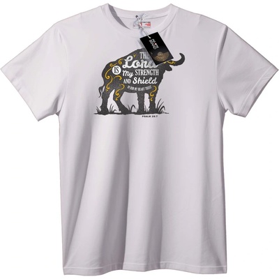NOONEBRAND Тениска Лъвска Сила - XS, Black