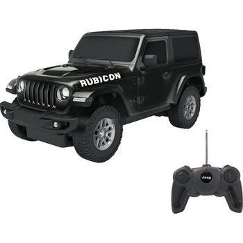 Jamara Toys Jamara Jeep Wrangler JL кола с дистанционно управление, черен, мащаб 1: 24 (405196)