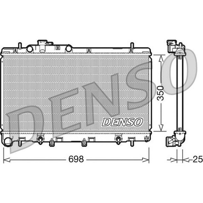 Chladič motora DENSO DRM36011