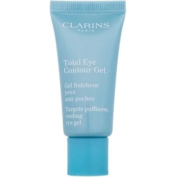 Clarins Total Eye Contour Gel освежаващ гел за очи против тъмни кръгове и подпухналост 20 ml за жени