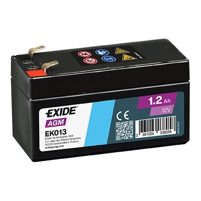 Exide Start-Stop Auxiliary 12V 1.2Ah EK013