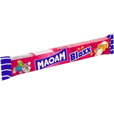 Maoam Bloxx karamely s příchutěmi ovocnými a kolovou 110 g