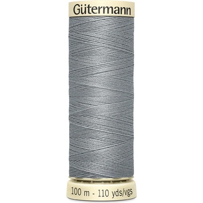 40 Univerzální šicí nit Gütermann 100% PES, šedá