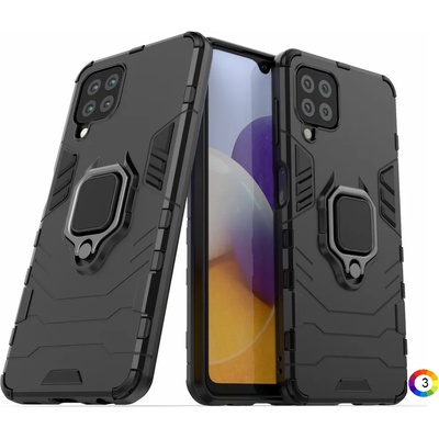 Samsung Galaxy M32 Удароустойчив Ring Holder Калъф и Протектор