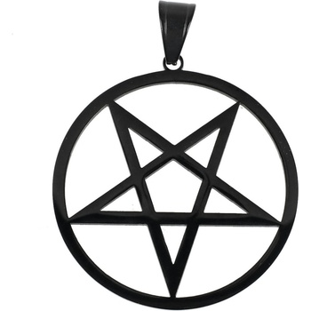 ETNOX Нашийник ETNOX - Plain Pentagram - upside down - SK4105A