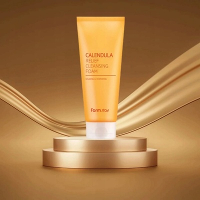 Farmstay Calendula zklidňující čisticí pěna 180 ml