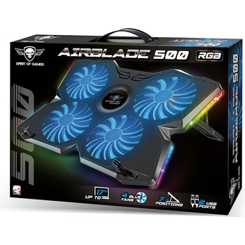 Image 1 of Spirit Of Gamer Airblade 500 Black RGB (SOG-VE500RGB)