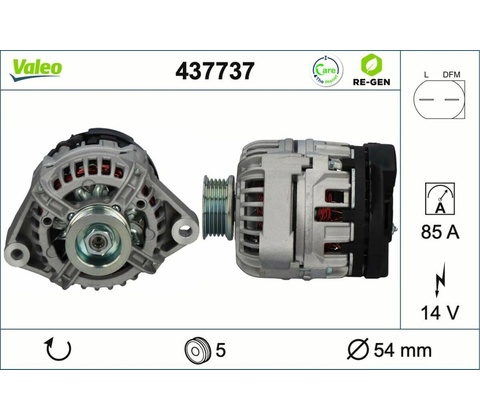 Generátor VALEO 437737