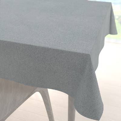 Biante Veľký dekoračný štvorcový obrus BKL-605 Modrosivý režný 210x210 cm