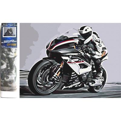 Norimpex - Puzzle Diamond Painting Diaľničná motorka 30x40cm - 1 - 39 piese