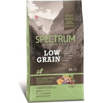 LIDER Spectrum Low Grain Duck and Pumpkin Mini Adult Dog - Пълноценна храна за израснали кучета от мини и дребни породи с патешко и тиква - 2, 5 кг, Турция