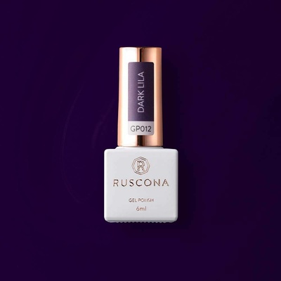 Ruscona gel lak DARK LILA GP012 6 ml