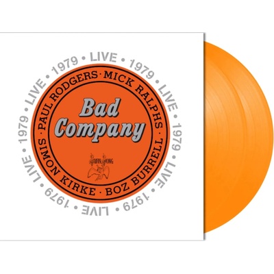 Bad Company - Live 1979 (Coloured Orange Vinyl, RSD2022) - 2Vinyl LP